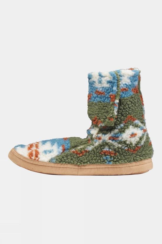 Unisex Sherpa Printed Slippers