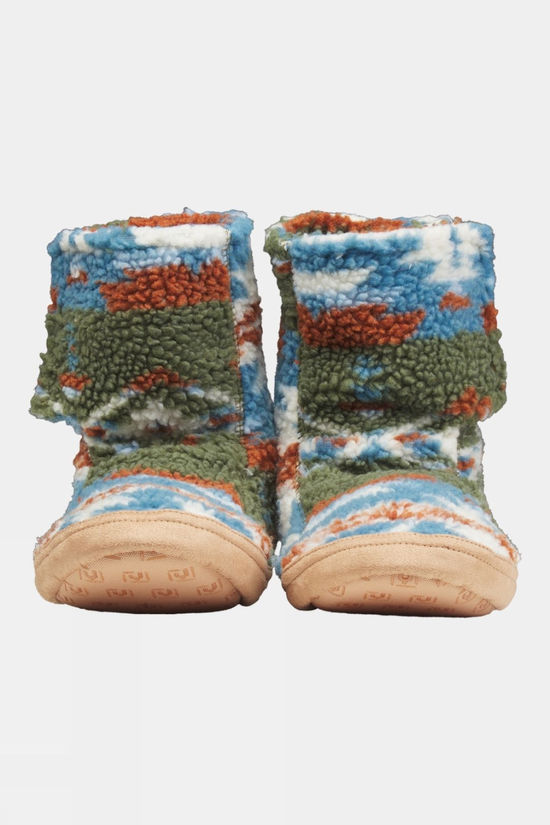 Unisex Sherpa Printed Slippers