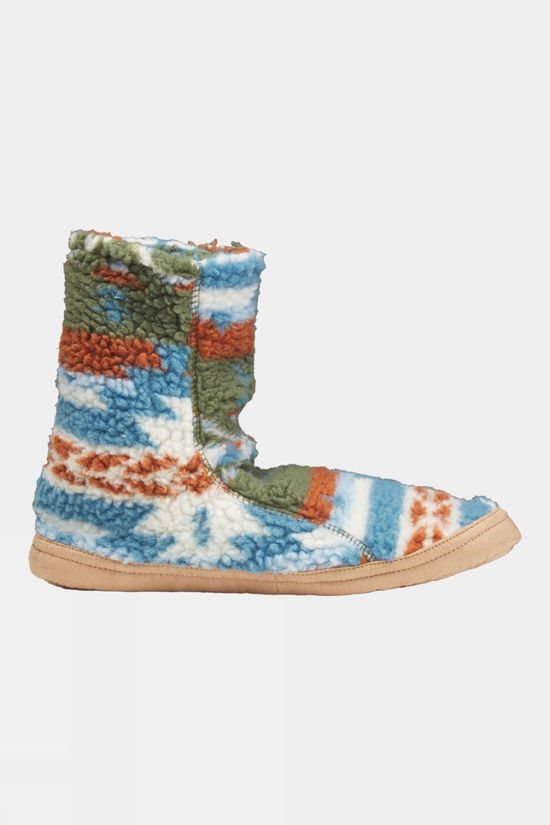 Unisex Sherpa Printed Slippers