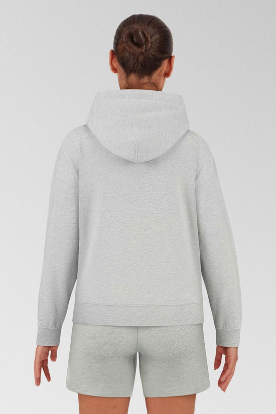 Cotswold Womens Blue Fleece Hooded Sweatshirt