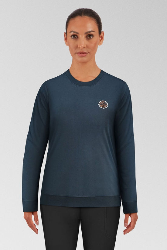 Cotswold Womens Blue Fleece Sweater