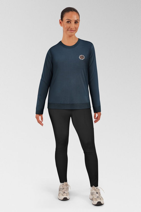 Cotswold Womens Blue Fleece Sweater