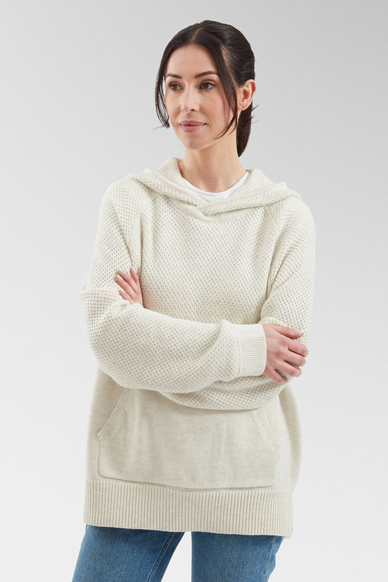 Cotswold Womens Cove Organic Cotton Knitted Hoodie