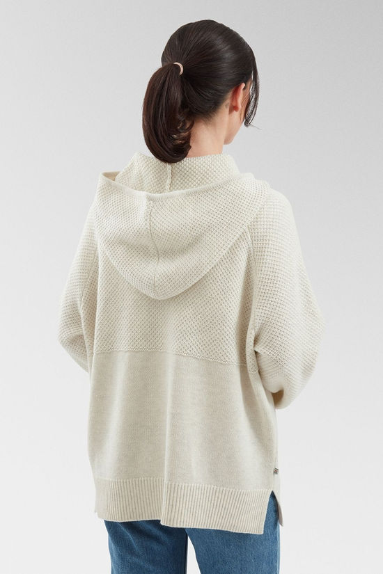 Cotswold Womens Cove Organic Cotton Knitted Hoodie