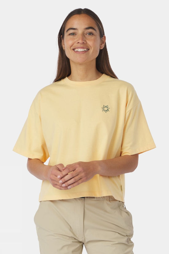 Cotswold Womens Cropped Mini Embroidery T-Shirt