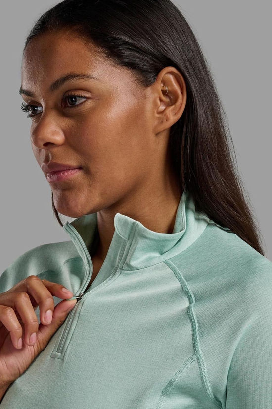 Cotswold Womens Dart Zip Neck Base Layer Top