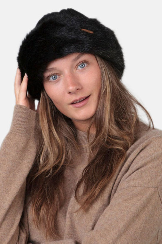 Cotswold Womens Fur Cable Bandhat Beanie