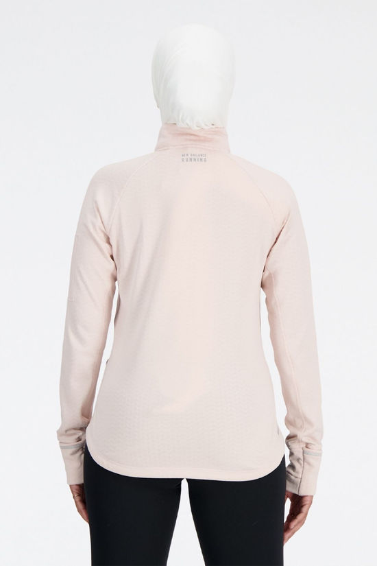 Womens Heat Grid Half Zip Top