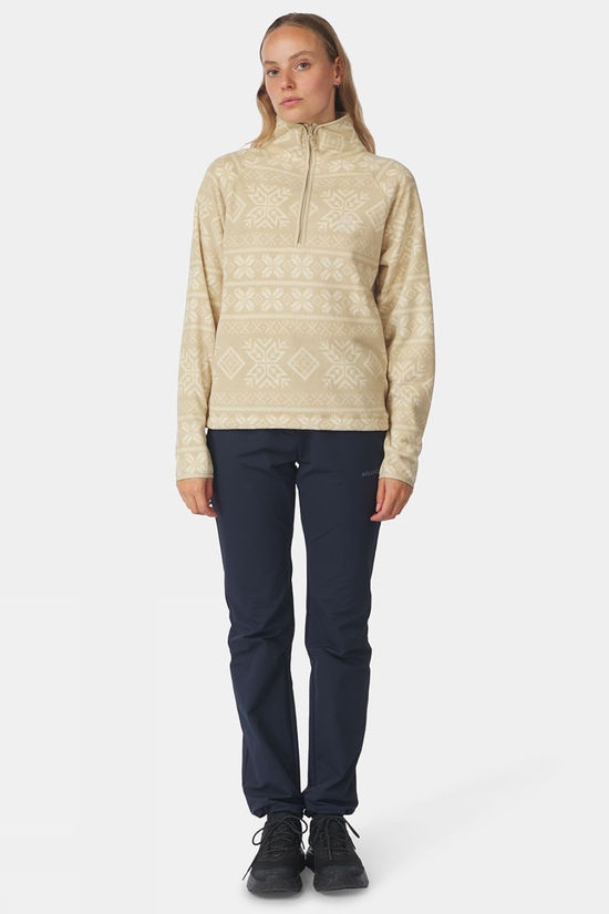 Cotswold Womens Inverno Printed Half Zip Fleece