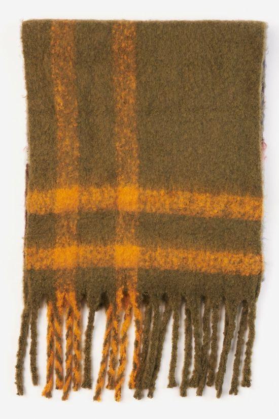 Cotswold Womens Isla Tartan Boucle Scarf