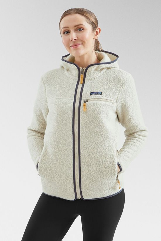 Cotswold Womens Retro Pile Hoodie Fleece Jacket