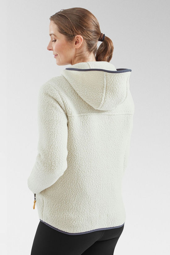Cotswold Womens Retro Pile Hoodie Fleece Jacket