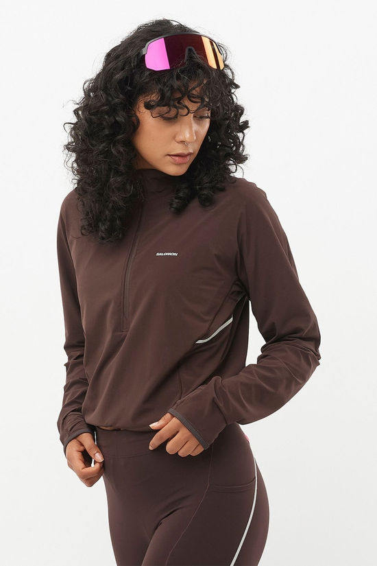Womens Sense Aero Hybrid Crop Fleece