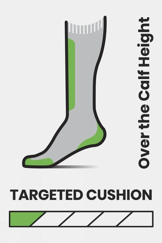 Cotswold Womens Ski Targeted Cushion OTC Socks
