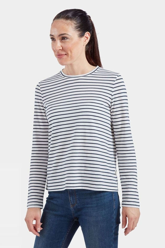 Cotswold Womens Striped Long Sleeve T-Shirt