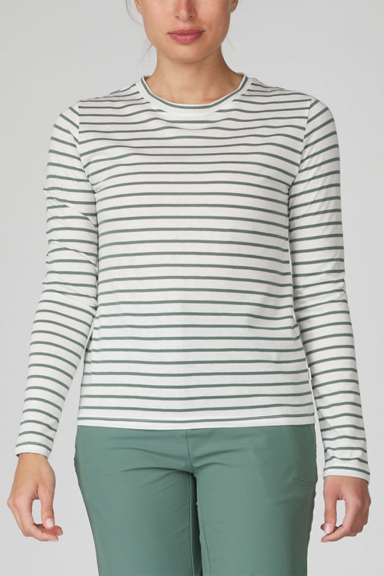 Cotswold Womens Striped Long Sleeve T-Shirt