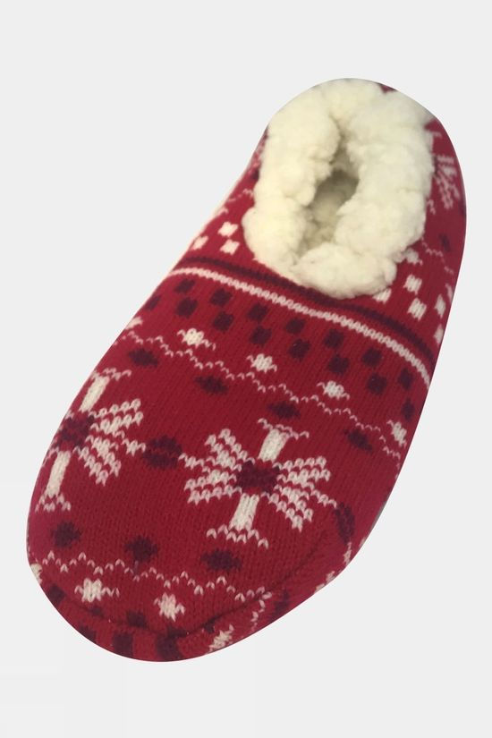 cotswold Womens YT Snowflake Slippers