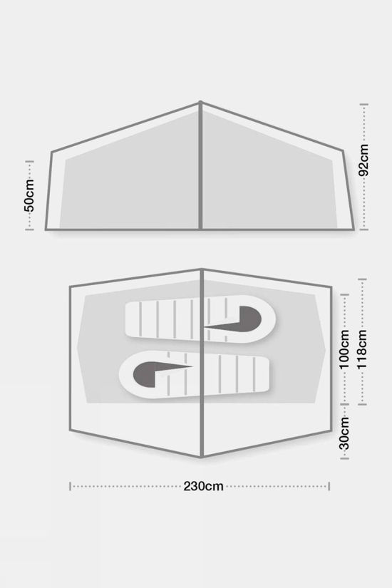 Cotswold Zephyros Compact 2 Tent