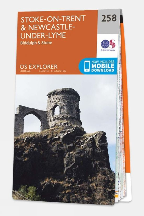 cotswold Explorer Map 258 Stoke-on-Trent and Newcastle-under-Lyme