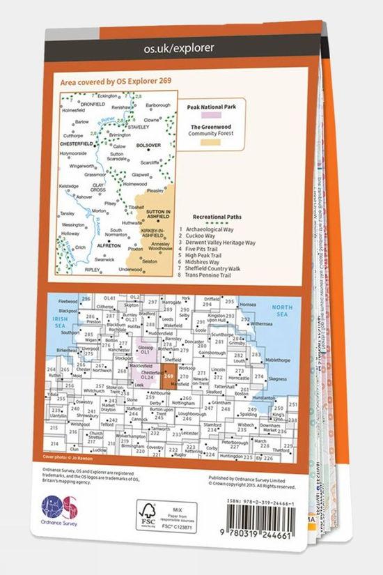 Cotswold Explorer Map 269 Chesterfield And Alfreton