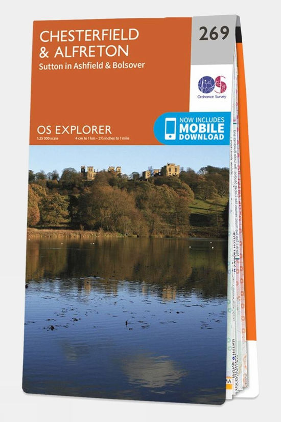 cotswold Explorer Map 269 Chesterfield and Alfreton