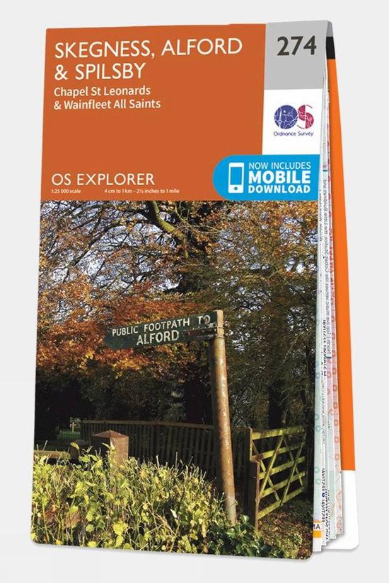 cotswold Explorer Map 274 Skegness Alford and Spilsby