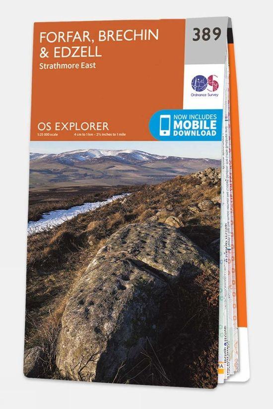 cotswold Explorer Map 389 Forfar Brechin and Edzell