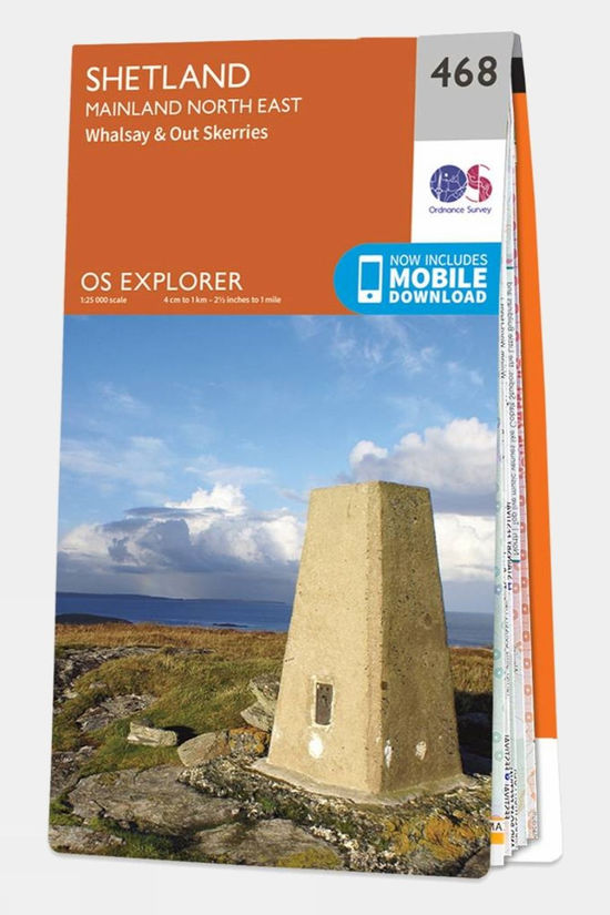 cotswold Explorer Map 468 Shetland - Mainland North East