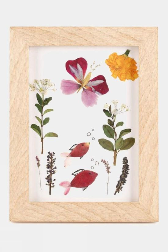 cotswold Huckleberry Make Your Own Pressed Flower Frame Art Kit