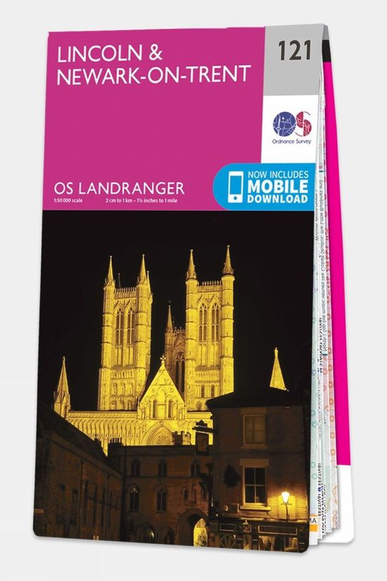 cotswold Landranger Map 121 Lincoln and Newark-on-Trent