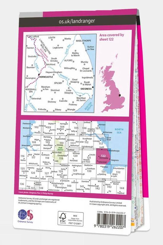 Cotswold Landranger Map 122 Skegness And Horncastle