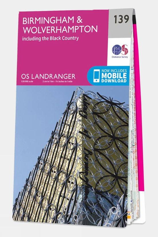 cotswold Landranger Map 139 Birmingham and Wolverhampton