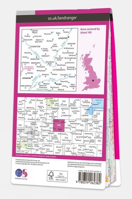 Cotswold Landranger Map 140 Leicester Coventry And Rugby