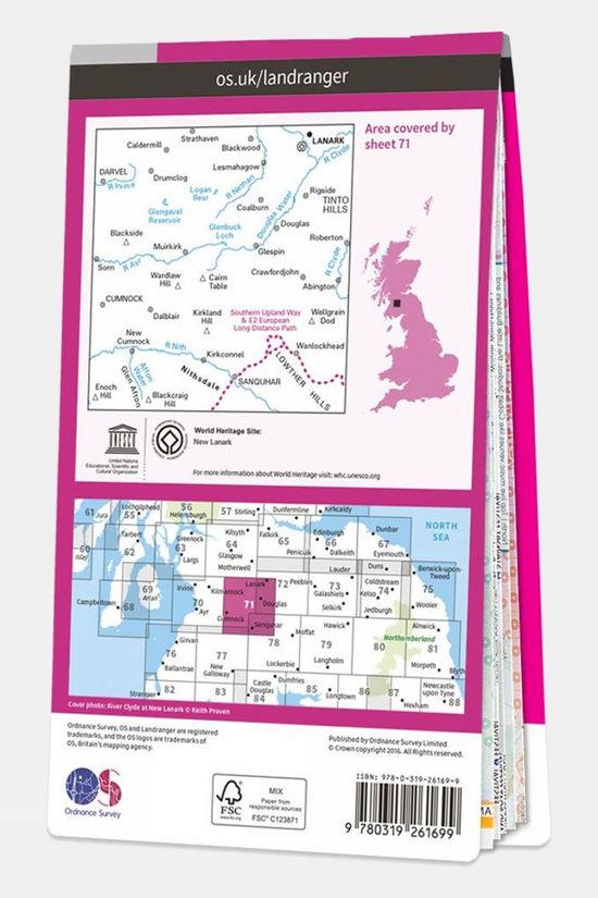 Cotswold Landranger Map 71 Lanark And Upper Nithsdale
