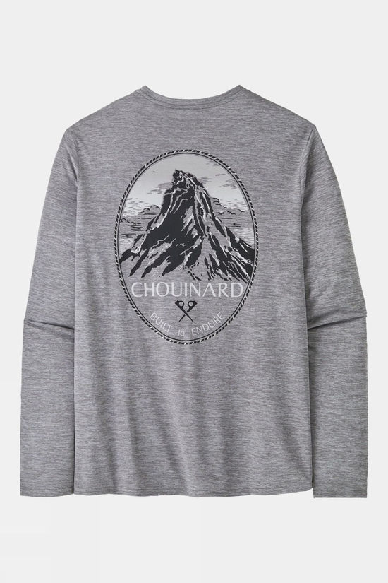 Cotswold Mens Capilene Cool Daily Graphic Long Sleeve T- Shirt - Lands