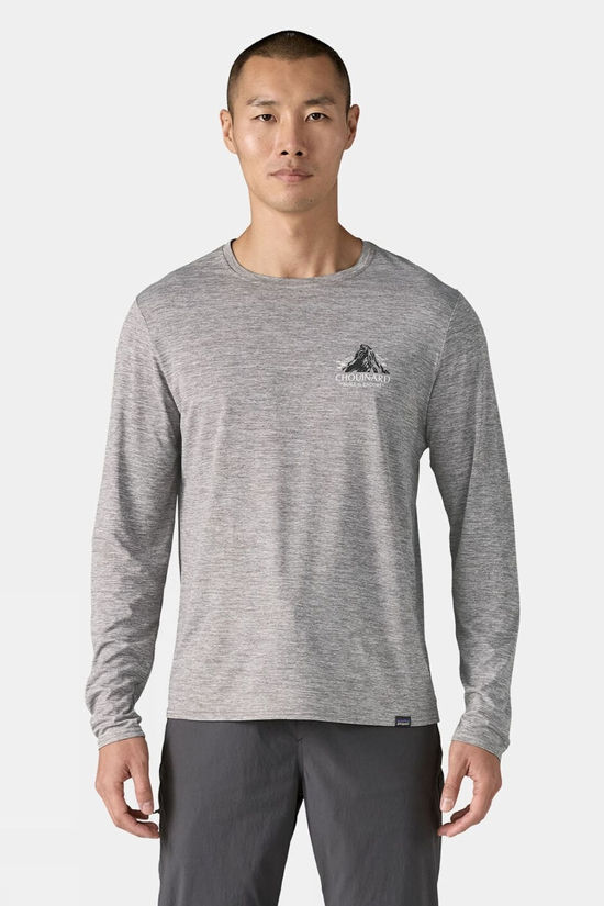 Cotswold Mens Capilene Cool Daily Graphic Long Sleeve T- Shirt - Lands