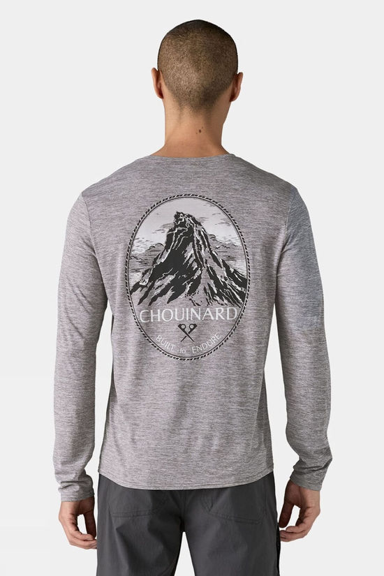 Cotswold Mens Capilene Cool Daily Graphic Long Sleeve T- Shirt - Lands