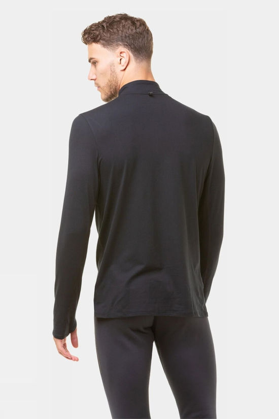 Mens Core Thermal Half Zip Long Sleeve Top