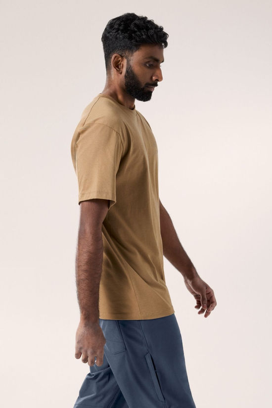 Cotswold Mens Kragg SL Cotton Bird Word Short Sleeve T-Shirt