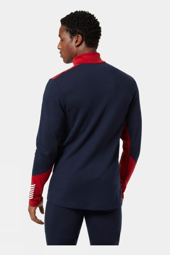 Cotswold Mens Lifa Merino Midweight Half-Zip Base Layer Top