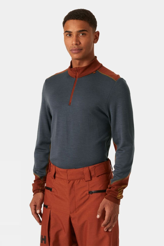 Cotswold Mens Lifa Merino Midweight Half-Zip Base Layer Top