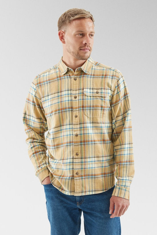 Cotswold Mens Long Sleeved Lightweight Fjord Flannel Shirt