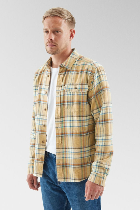 Cotswold Mens Long Sleeved Lightweight Fjord Flannel Shirt