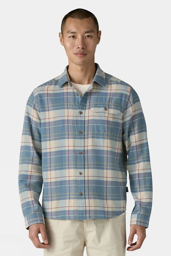 Cotswold Mens Long Sleeved Lightweight Fjord Flannel Shirt