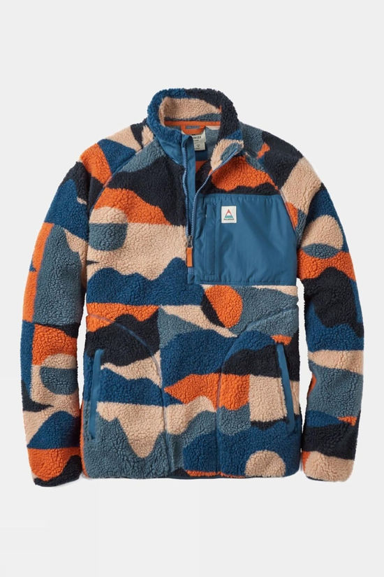 cotswold Mens Offroad Recycled Sherpa Half Zip Fleece