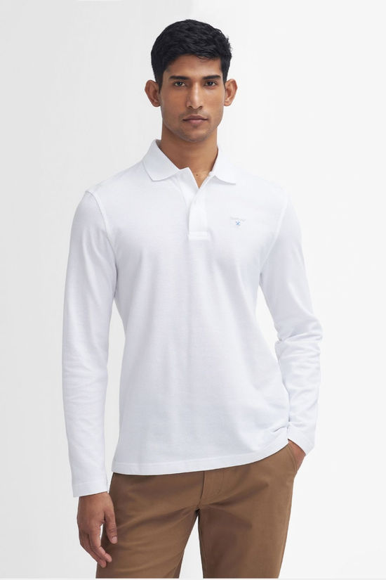 Cotswold Mens Original Sports Long Sleeved Polo Shirt