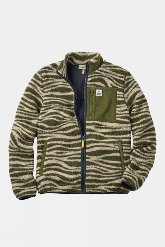 cotswold Mens Trekker Recycled Deep-Pile Sherpa Fleece