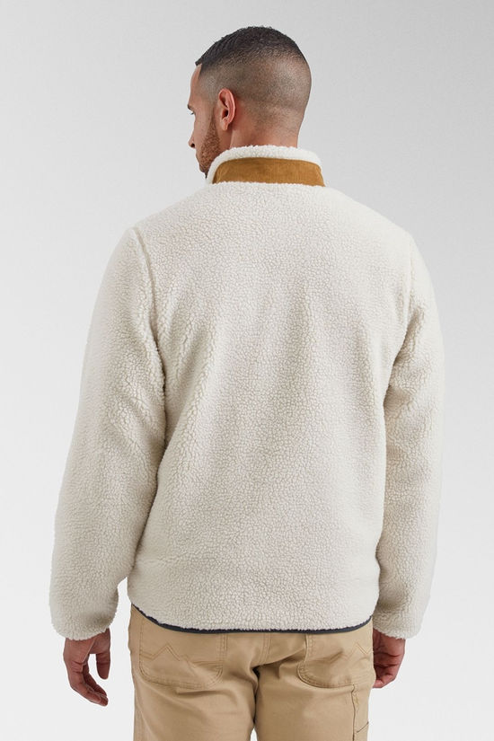 Cotswold Mens Trekker Recycled Sherpa Full Zip Fleece