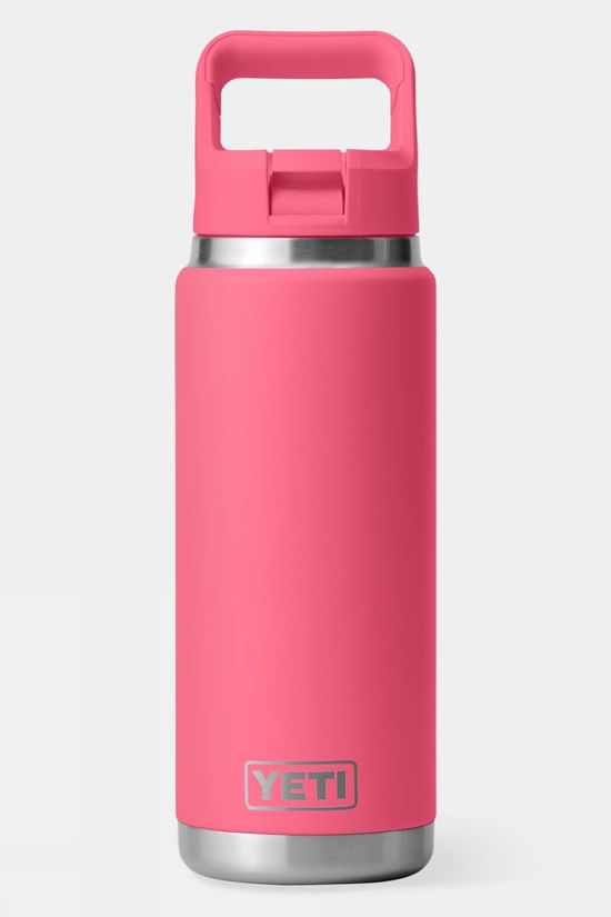 cotswold Rambler With Colour Straw Cap Drinks Bottle - 26oz / 769ml