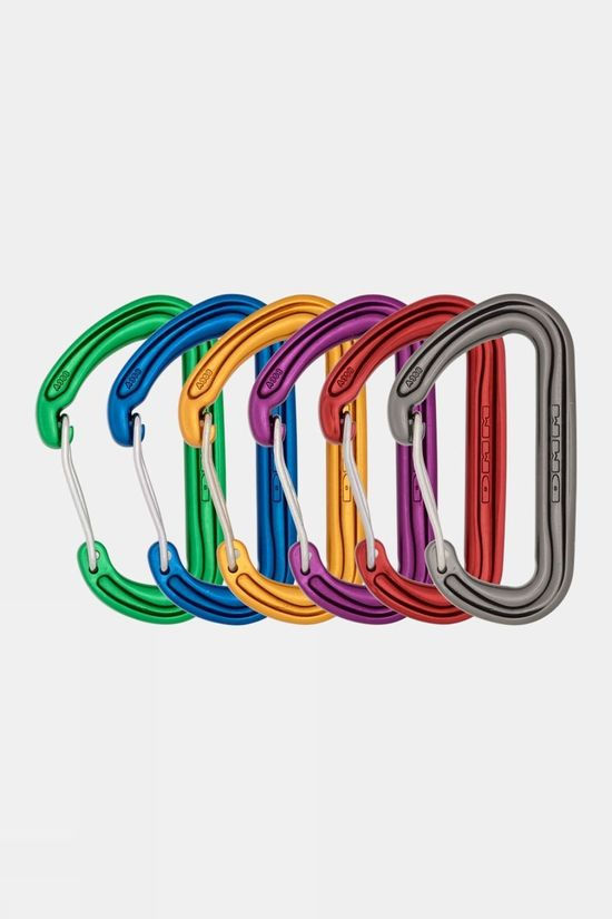 Spectre Coloured Snapgate Carabiner (6 Pack)